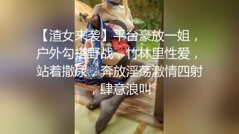 【渣女来袭】平台豪放一姐，户外勾搭野战，竹林里性爱，站着撒尿，奔放淫荡激情四射，肆意浪叫