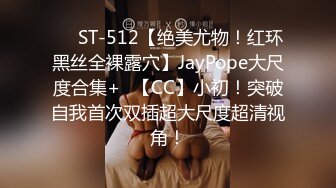 ❤️ST-512【绝美尤物！红环黑丝全裸露穴】JayPope大尺度合集+✿【CC】小初！突破自我首次双插超大尺度超清视角！