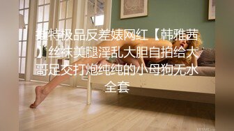 推特极品反差婊网红【韩雅茜】丝袜美腿淫乱大胆自拍给大哥足交打炮纯纯的小母狗无水全套