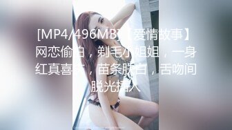 [MP4/496MB]【爱情故事】网恋偷拍，剃毛小姐姐，一身红真喜庆，苗条肤白，舌吻间脱光插入