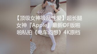 【顶级女神极品性爱】超长腿女神『Apple』最新OF版啪啪私拍《电车幻想》4K原档